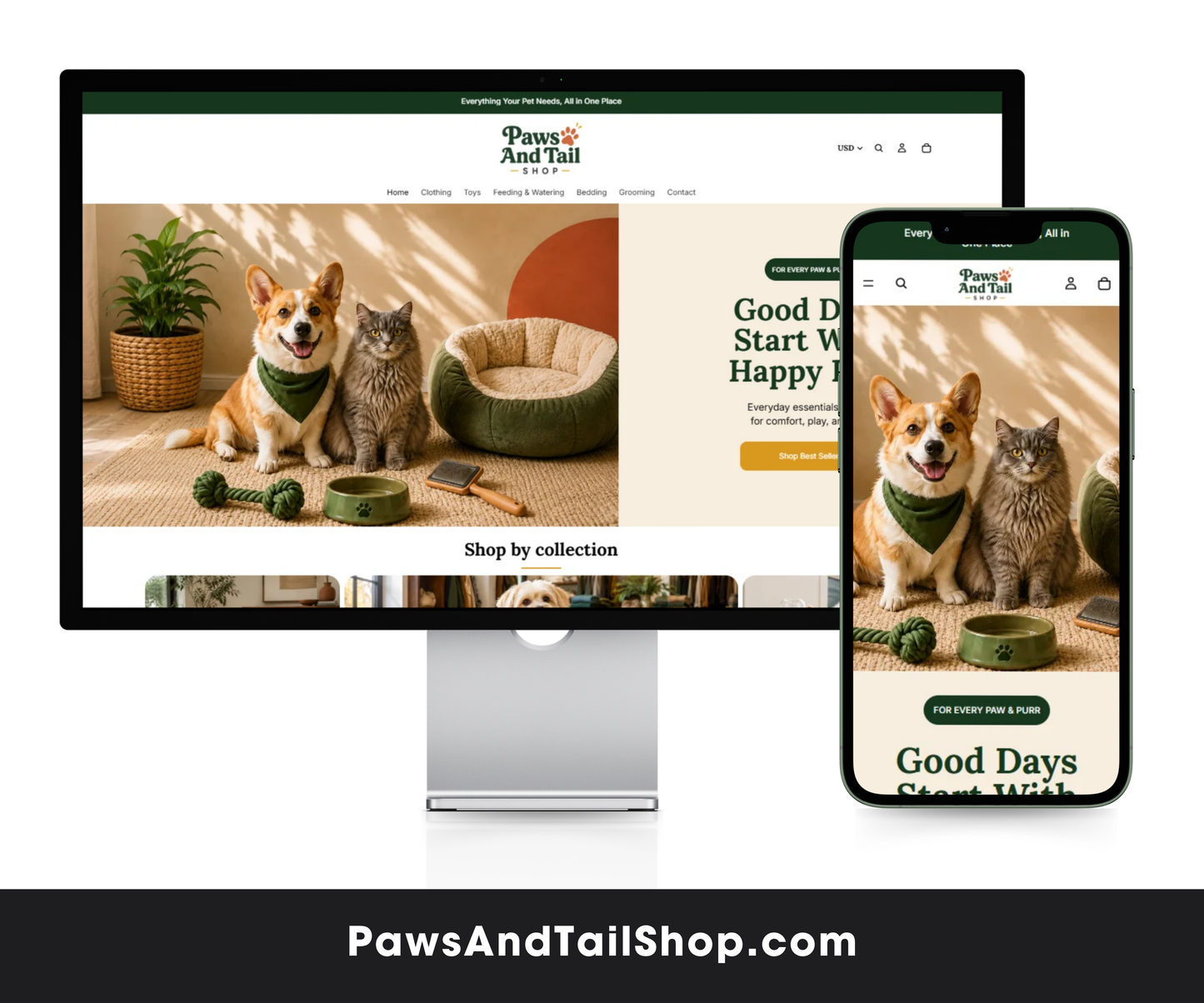 PawsAndTailShop.com