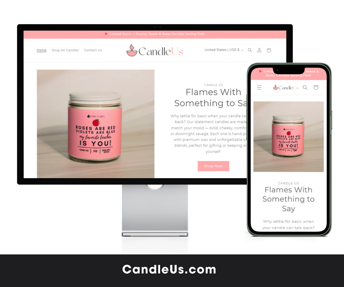 CandleUs.com