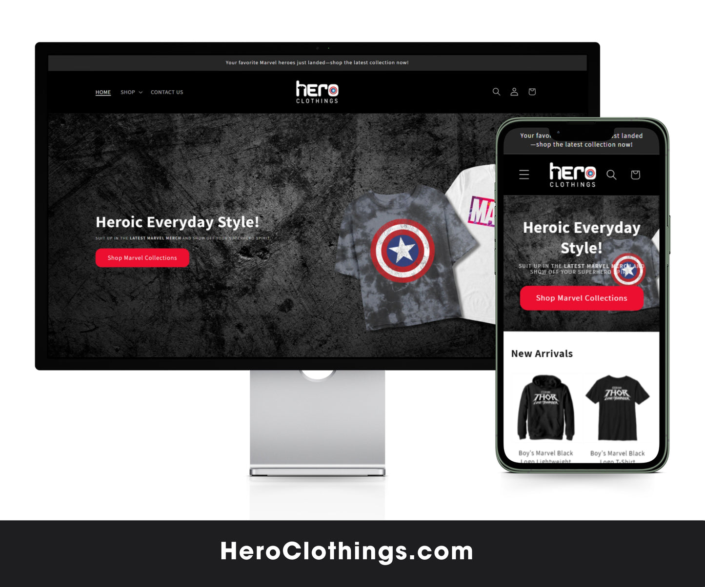 HeroClothings.com
