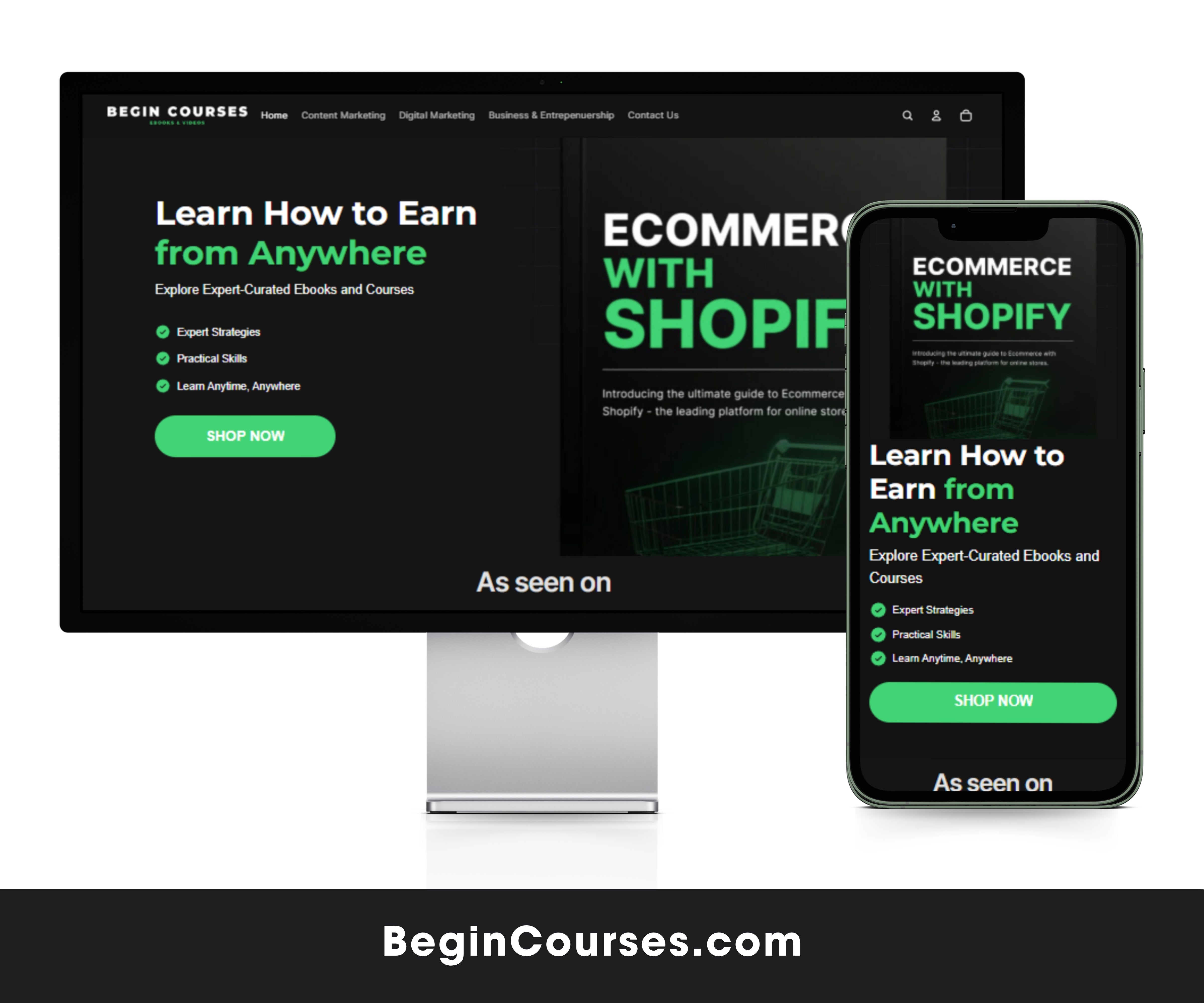 BeginCourses.com – Site To Buy